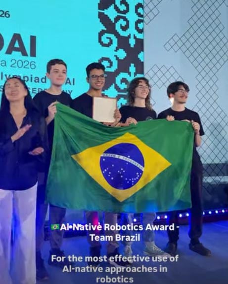 Team Brazil - IOAI 2026 Astana, Cazaquistão