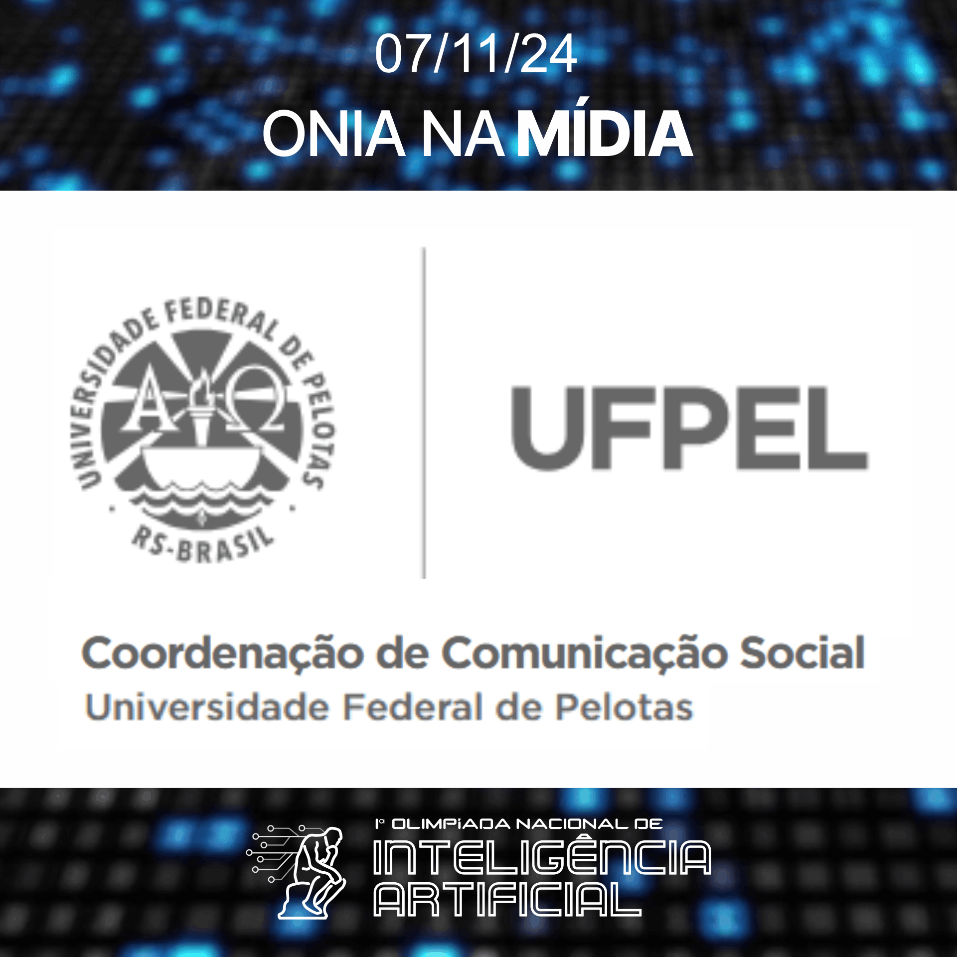 UFPel - Coordenação de Comunicação Social - 07/11/2024